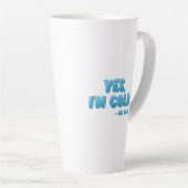 Ik heb het koud, 24/7 latte mok (Rechterhoek)