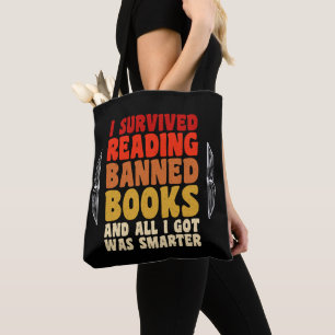 Ik heb het lezen van verboden boeken overleefd Gra Tote Bag