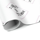 Ik heb het licentie gegeven cadeaupapier (Rol Hoek)