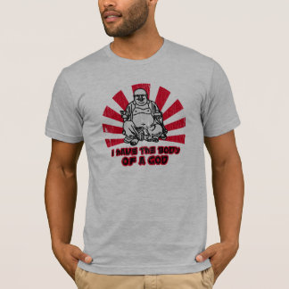 ik heb het lichaam van een god t-shirt