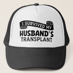 Ik heb het lint van de transplantatiepatiënt overl trucker pet