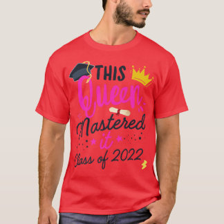 Ik heb het Masters Queen Afstuderen Class of 20 ge T-shirt