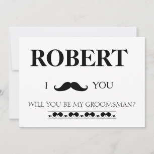 Ik heb het meisje, ben je mijn Groomsman? Kaart