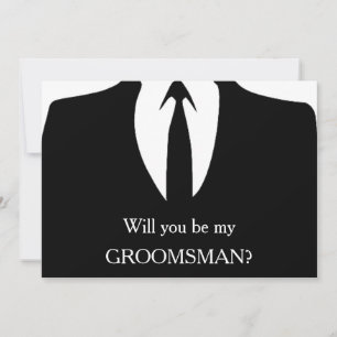 Ik heb het meisje, ben je mijn Groomsman? Kaart