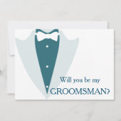 Ik heb het meisje, ben je mijn Groomsman? Kaart (Voorkant)