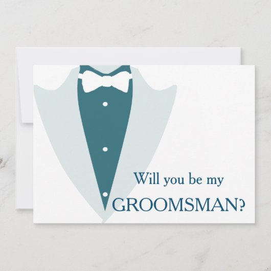 Ik heb het meisje, ben je mijn Groomsman? Kaart (Voorkant)