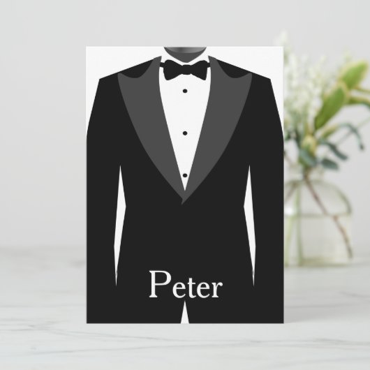 Ik heb het meisje, ben je mijn Groomsman? Kaart (Staand voorkant)