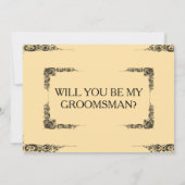 Ik heb het meisje, maar ik heb mijn mannen groomsm kaart (Achterkant)