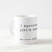 Ik heb het meisjesweekeinde overleefd | Datum | Koffiemok (Voorkant links)