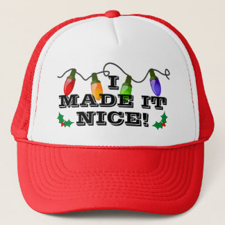 IK HEB HET NICE GEMAAKT! Trucker Hat Trucker Pet