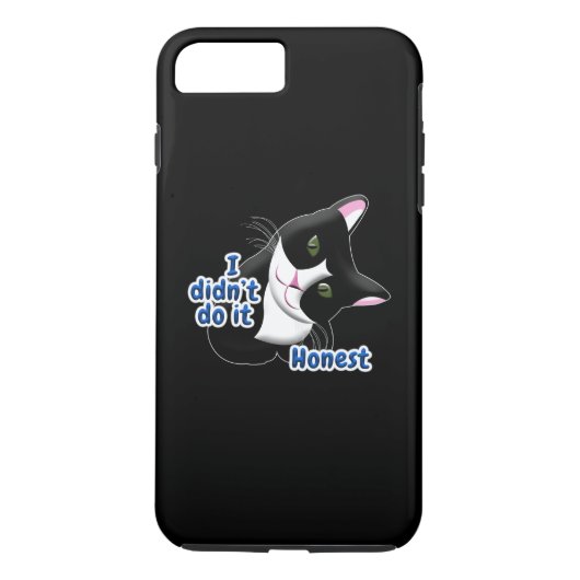 Ik heb het niet gedaan Cat Case-Mate iPhone Case (Achterkant)