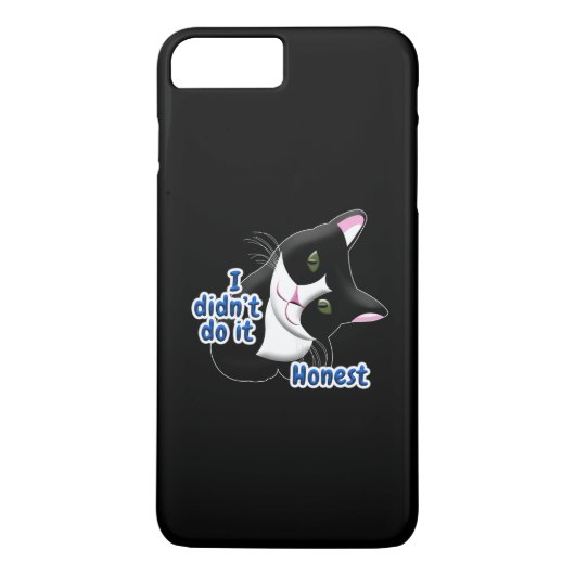 Ik heb het niet gedaan Cat Case-Mate iPhone Case (Achterkant)