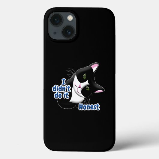 Ik heb het niet gedaan Cat Case-Mate iPhone Case (Achterkant)