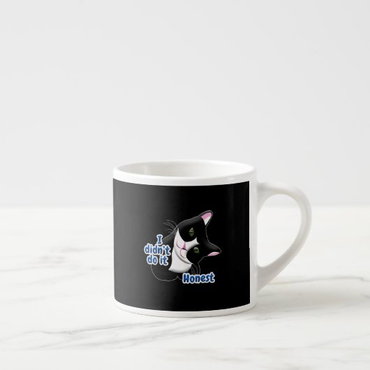 Ik heb het niet gedaan Cat Espresso Kop (Rechts)