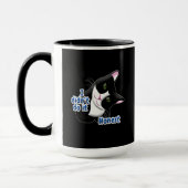 Ik heb het niet gedaan Cat Mok (Links)
