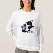 Ik heb het niet gedaan Cat T-shirt (Voorkant)