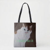 Ik heb het niet gedaan tote bag (Voorkant)