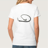 IK HEB HET NIET OVER EEN MAN TE VERLIEZEN T-SHIRT (Achterkant)