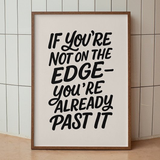 Ik heb het niet zo gemaakt. Anti-motivatie prijsop Poster