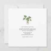 Ik heb het nieuwe adres Boho Bewegende Aankondigin (Achterkant)