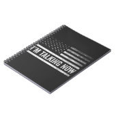 Ik heb het nu over het presidentiële debat van Tru Notitieboek (Linkerzijde)