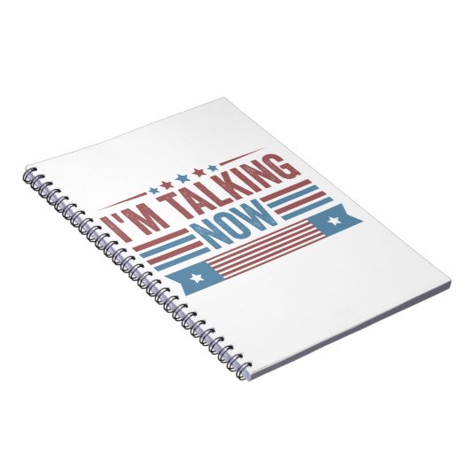 Ik heb het nu over het presidentiële debat van Tru Notitieboek (Rechterzijde)