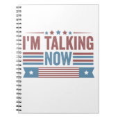 Ik heb het nu over het presidentiële debat van Tru Notitieboek (Voorkant)