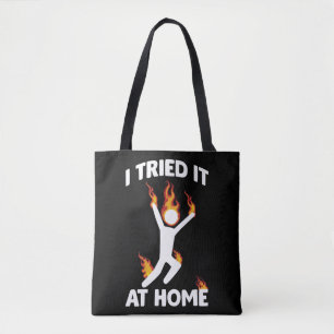 Ik heb het ongeval in de brandchemie-wetenschap th tote bag