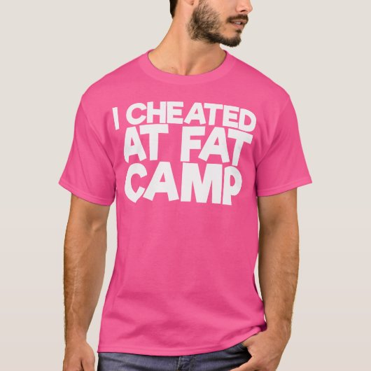 Ik heb het op het vetkamp geklaagd t-shirt (Voorkant)