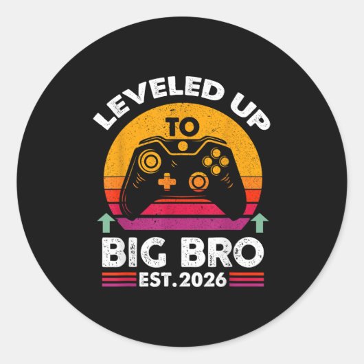 Ik heb het over Big Brother 2026 Funny Big Bro Ann Ronde Sticker (Voorkant)