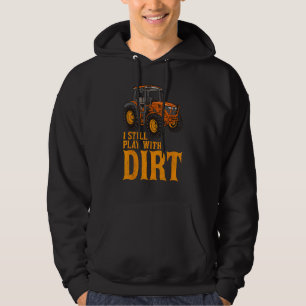 Ik heb het over de Dirt Happy Farmer Tractor Hoodie