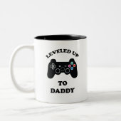 Ik heb het over papa Gamer Pap 1st Vaderdag Tweekleurige Koffiemok (Links)