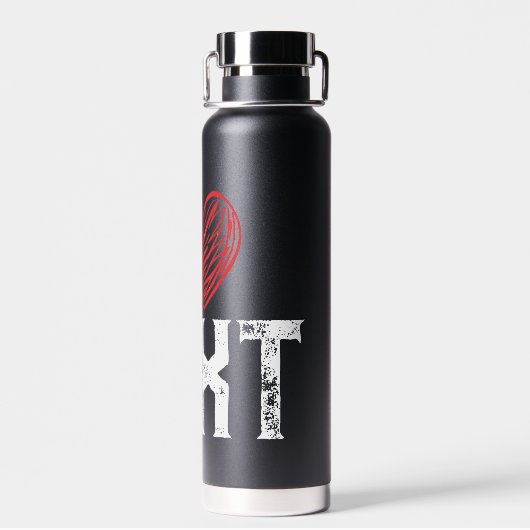 IK HEB HET OVER RED HEART DESIGN WATERFLES (Achterkant)