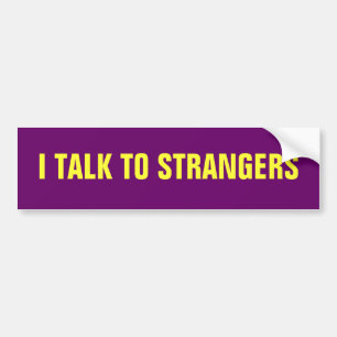 IK HEB HET OVER STERKERS BUMPERSTICKER