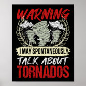 Ik heb het over tornado's - orkaan Hu Poster (Voorkant)