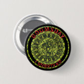 Ik heb het overleefd | Maya Prophecy Ronde Button 5,7 Cm (Voorkant /achterkant)