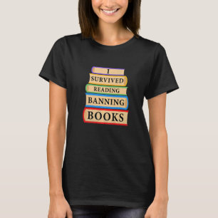 Ik heb het overleefd verboden boeken te lezen Boek T-shirt