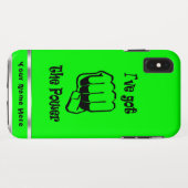 Ik heb het Power iPhone XS Max Hoesje (Achterkant (horizontaal))