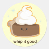 Ik heb het! ronde sticker (Voorkant)