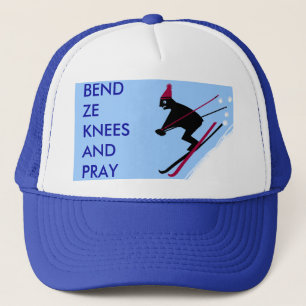 Ik heb het skiseizoen overleefd trucker pet