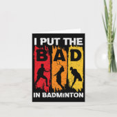 Ik heb het slechte in Badminton 5 gezet Kaart (Voorkant)
