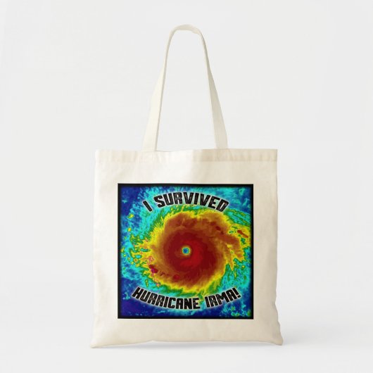 Ik heb het Tas van de orkaan Irma overleefd (Voorkant)