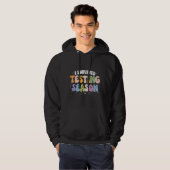 Ik heb het testseizoen overleefd School humor Hoodie (Voorkant volledig)