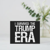 Ik heb het Trump-tijdperk 2020 overleefd Briefkaart (Staand voorkant)