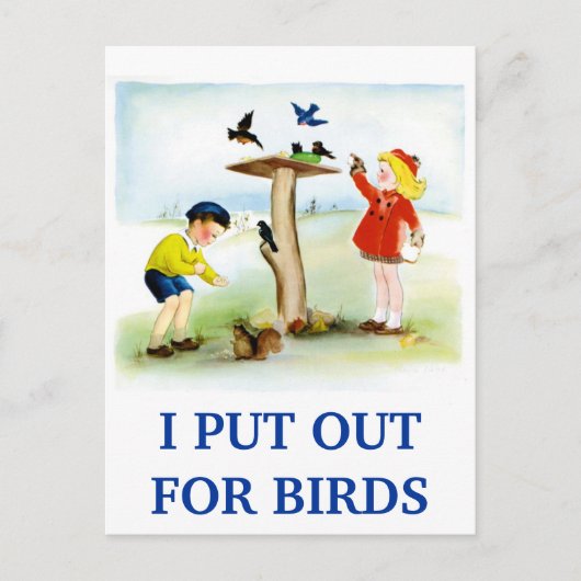 Ik heb het uitgezet briefkaart (Voorkant)