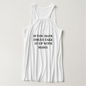 Ik heb het van mama  tanktop (Design achterkant)