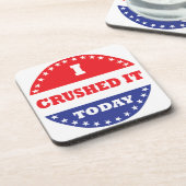 Ik heb het vandaag verknald bier onderzetter (Linkerzijde)