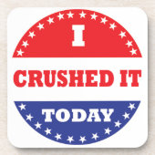 Ik heb het vandaag verknald bier onderzetter (Voorkant)