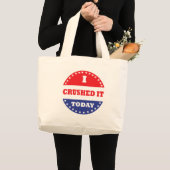 Ik heb het vandaag verknald grote tote bag (Voorkant (product))