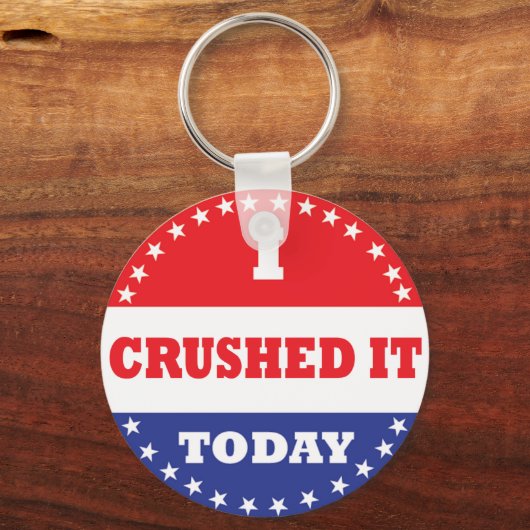 Ik heb het vandaag verknald sleutelhanger (Voorkant)